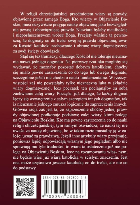 Dlaczego wierzę?, ks. F. Sawicki Dlaczego wierzę?, ks. F. Sawicki